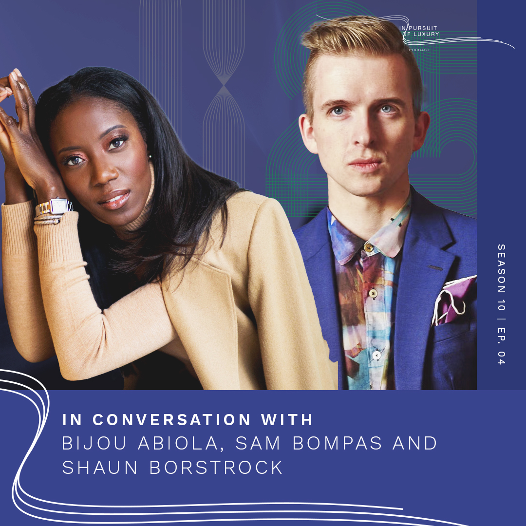 Cover art for episode: In conversation with Bijou Abiola, Sam Bompas and Shaun Borstrock – Part 1